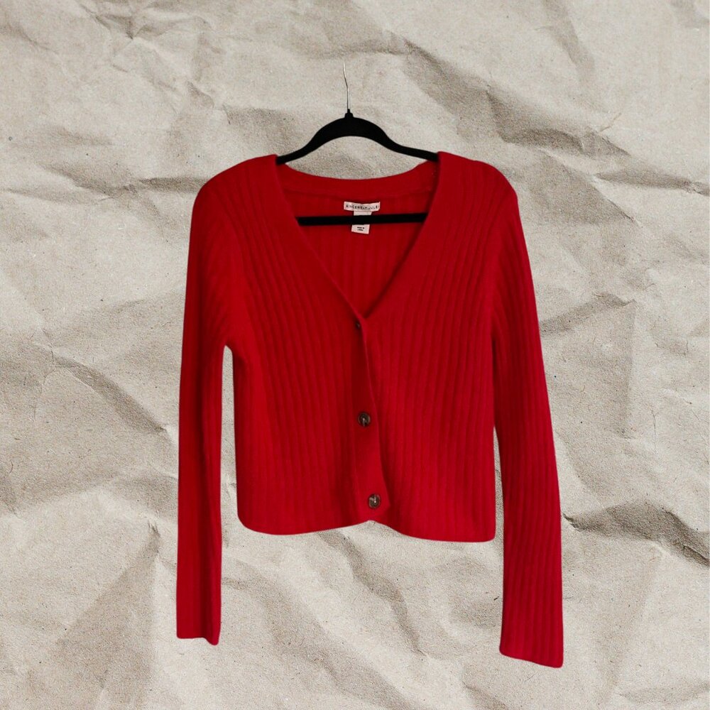 Red Cardigan